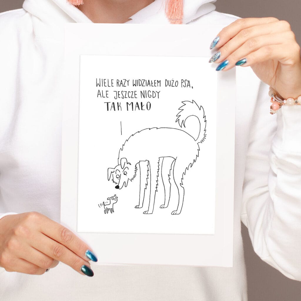 Grafika "Tak mało Psa"