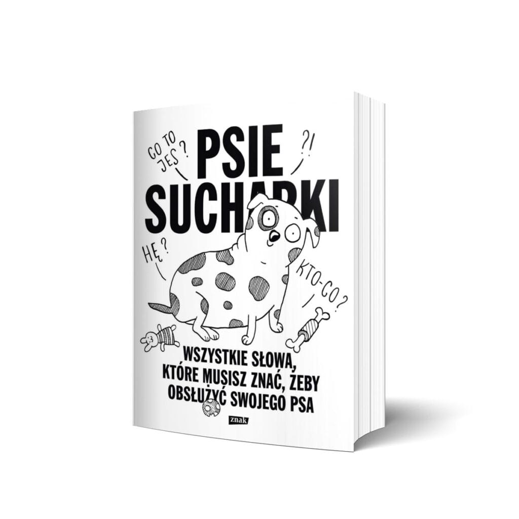 Książka Psie Sucharki 2 z podpisem i rysunkiem