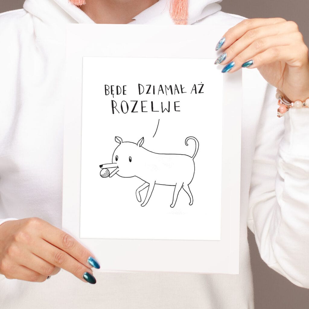 Grafika "Dziamał"