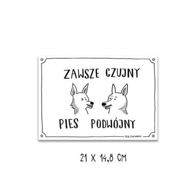 Zawsze czujny pies podwójny