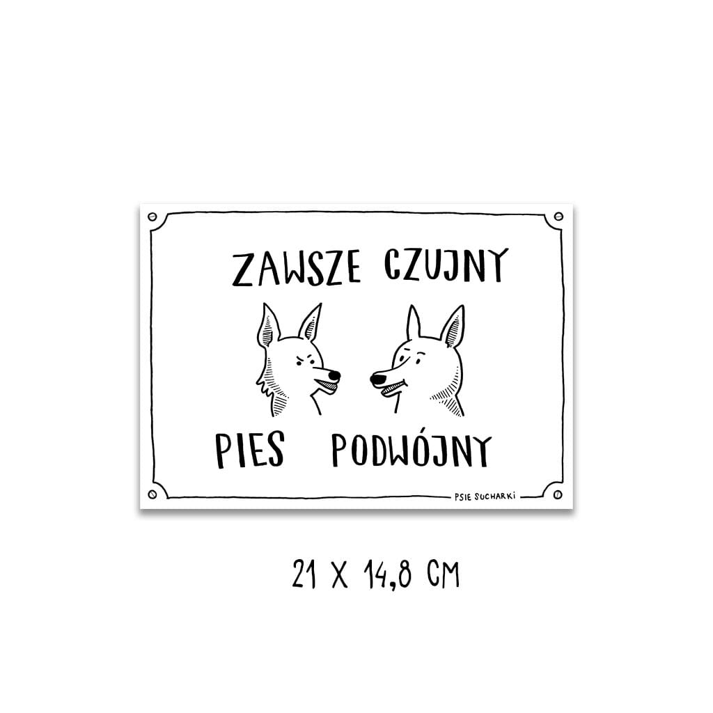 Zawsze czujny pies podwójny