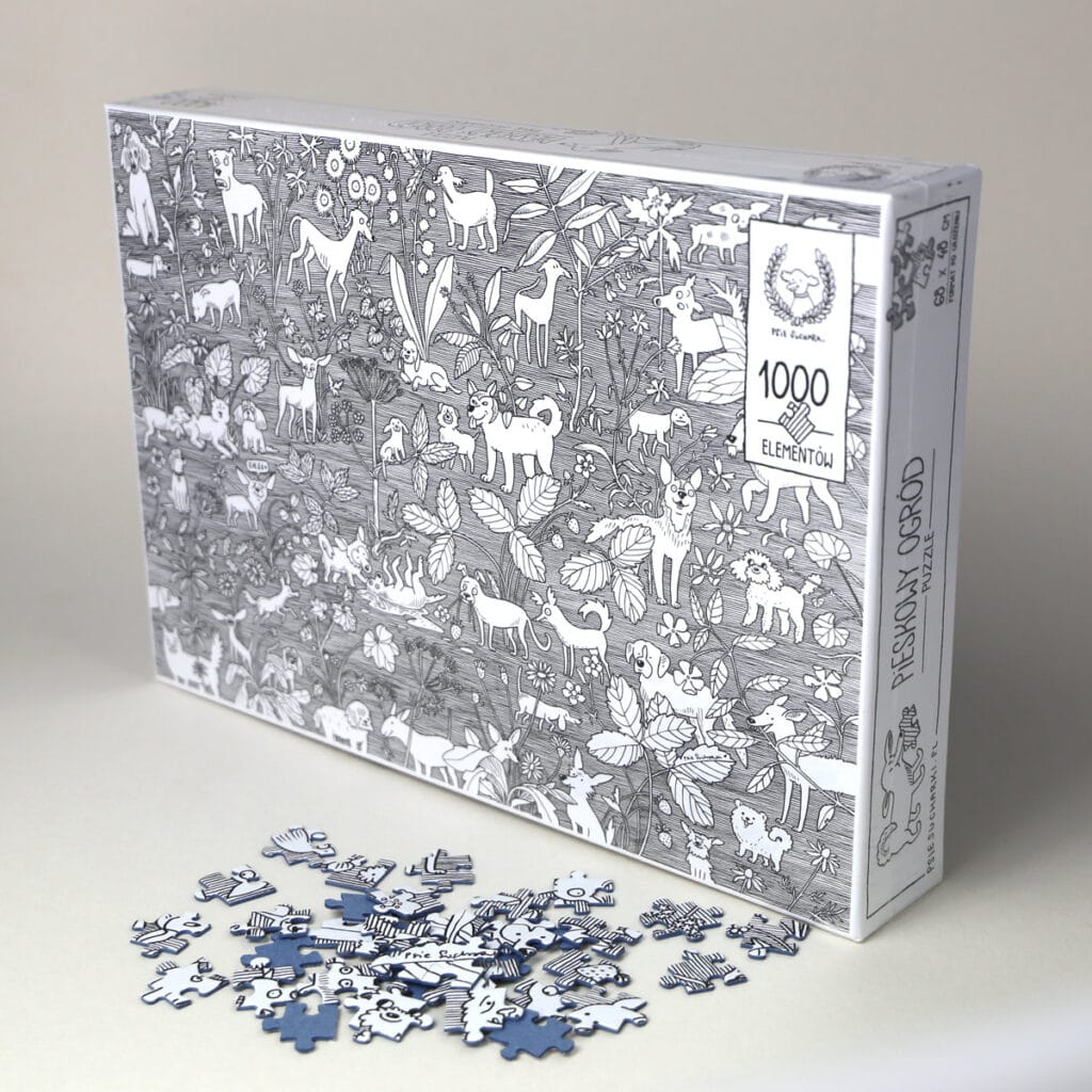 Puzzle Pieskowy Ogród 1000