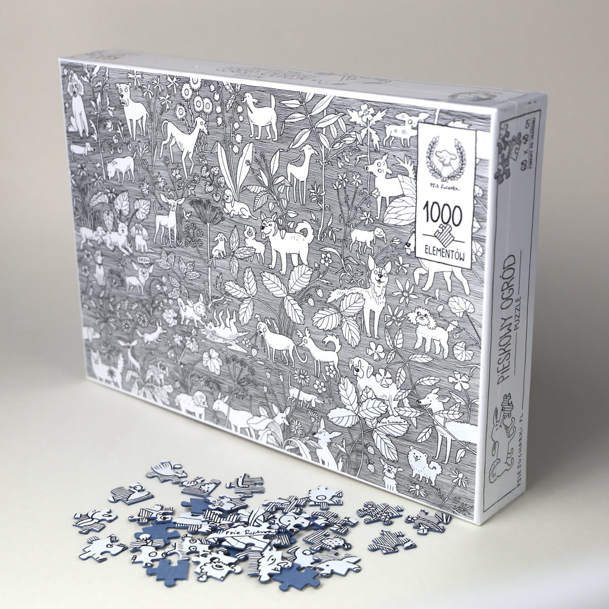Puzzle Pieskowy Ogród 1000