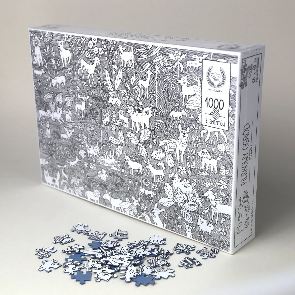 Puzzle Pieskowy Ogród 1000