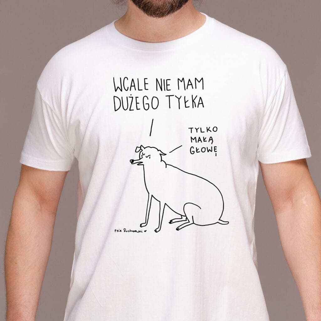 Wcale nie mam dużego tyłka (tylko małą głowę)