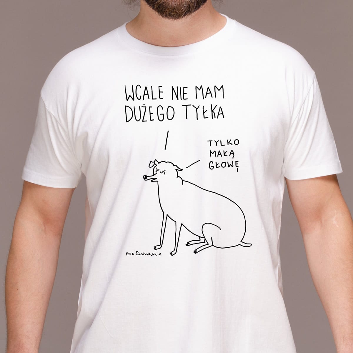 Wcale nie mam dużego tyłka (tylko małą głowę)