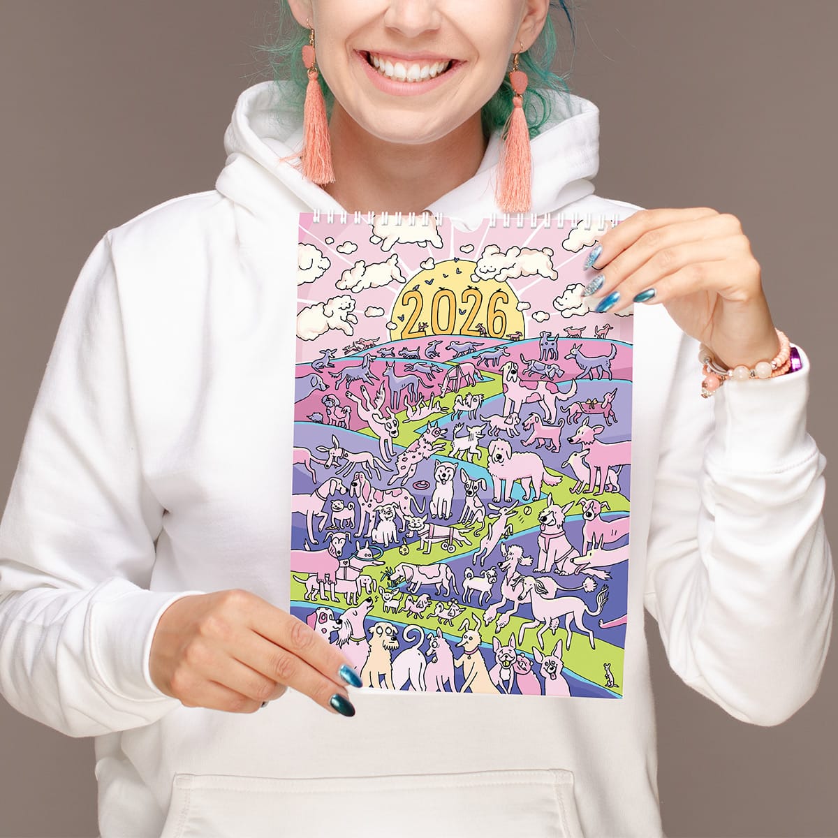 Kalendarz Psie Sucharki 2026 [ PRE-ORDER ]