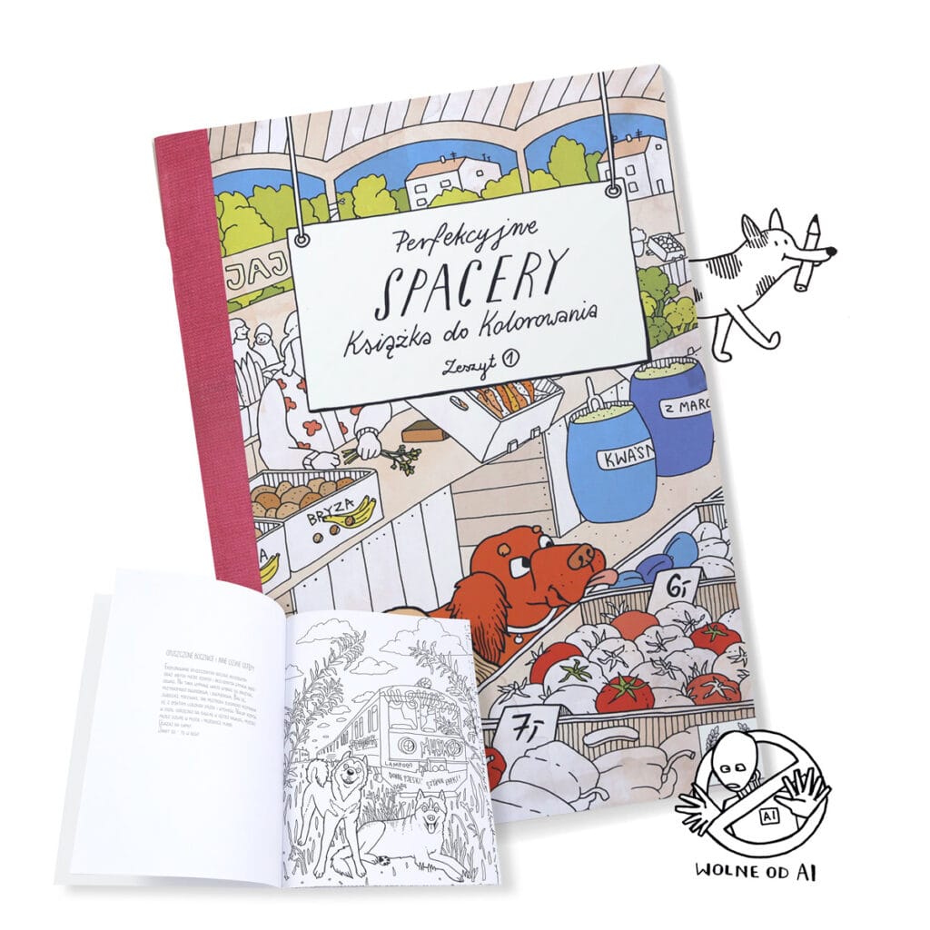 Perfekcyjne Spacery - Książka do kolorowania Zeszyt 1