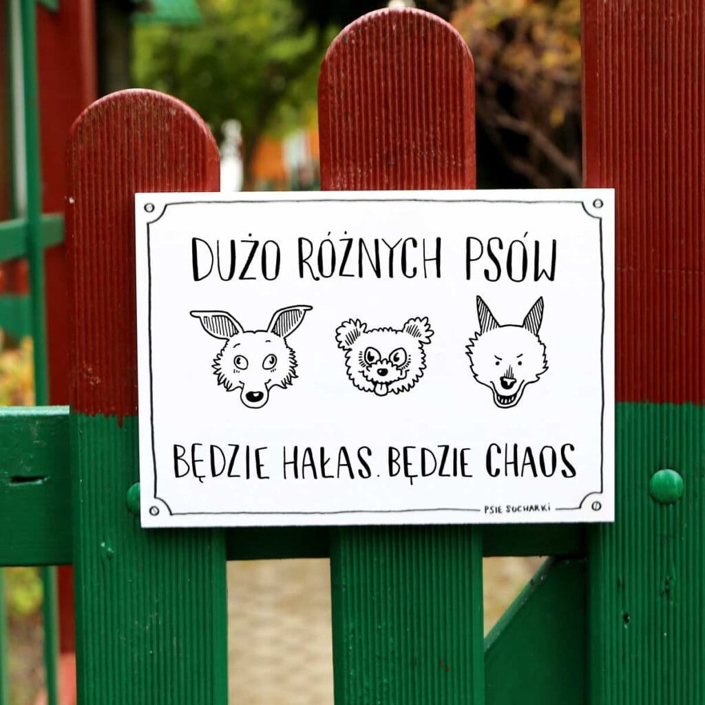 Dużo psów. Będzie hałas, będzie chaos