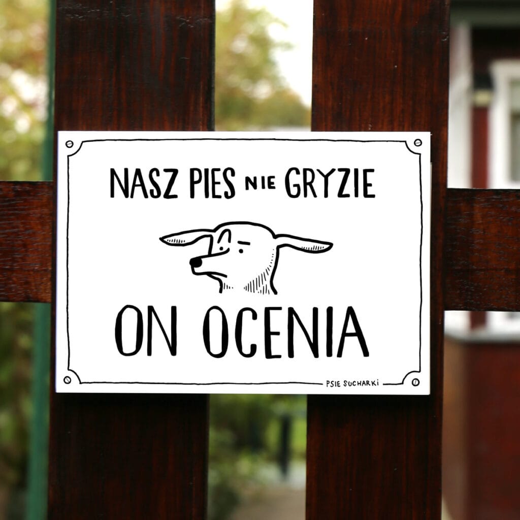 Nasz pies nie gryzie, on ocenia