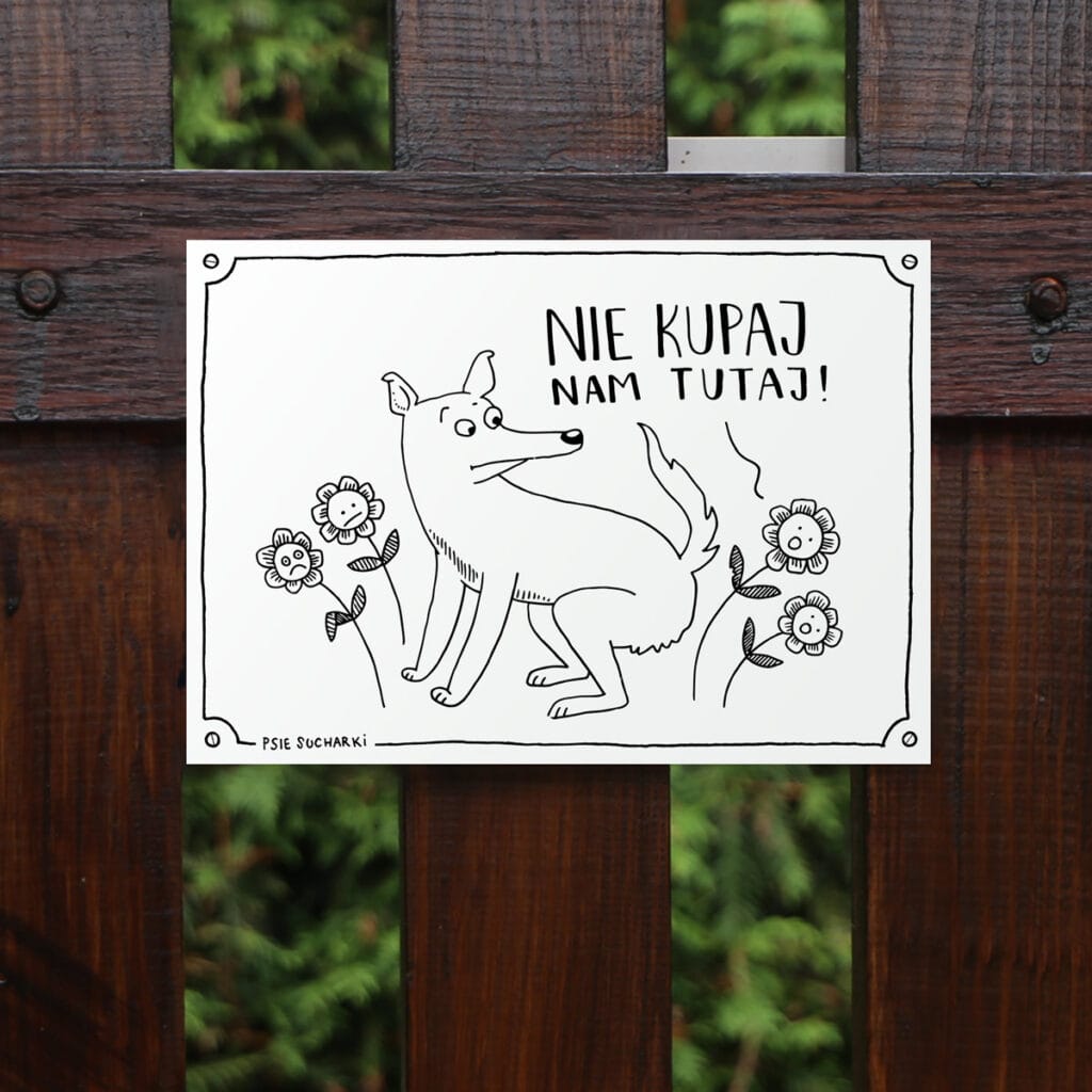 Nie kupaj nam tutaj