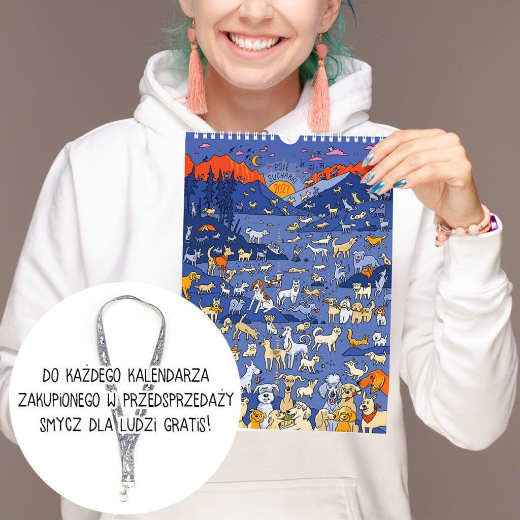 Kalendarz Psie Sucharki 2027 [PRE-ORDER]