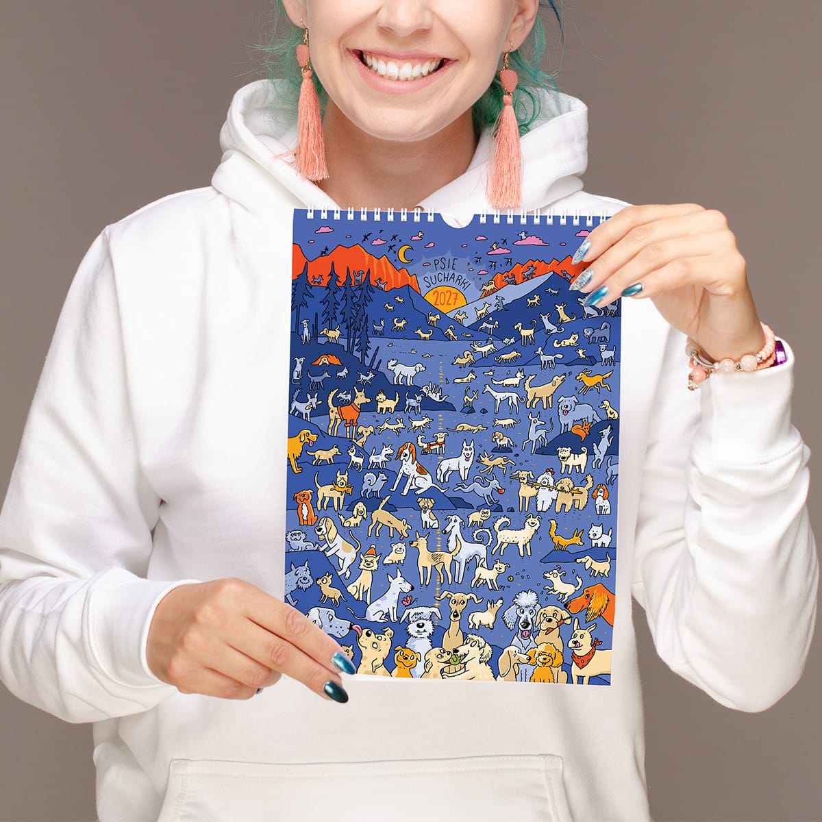 Kalendarz Psie Sucharki 2027 [PRE-ORDER]
